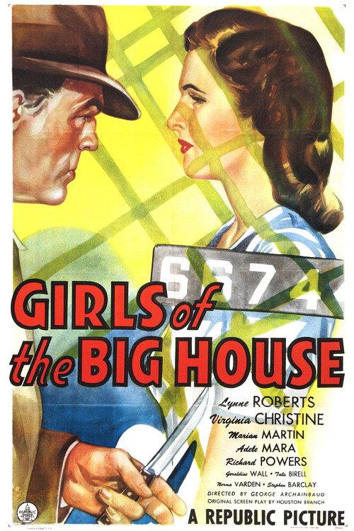 Girls of the Big House 1945 official movie poster
