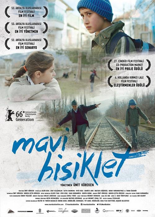 Blue Bicycle 2016 official movie poster