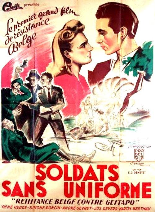 Soldats sans uniforme 1944 official movie poster