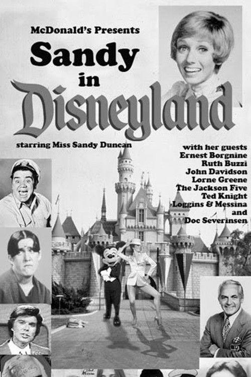 Sandy in Disneyland 1974 official movie poster