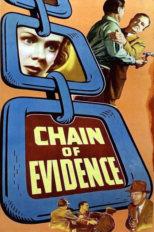Chain of Evidence 1957 official movie poster
