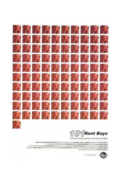 101 Rent Boys 2000 official movie poster