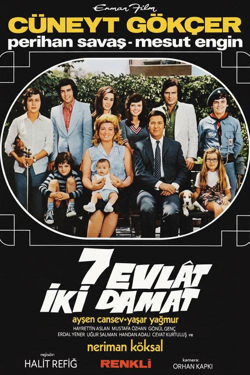 Yedi Evlat İki Damat 1973 official movie poster