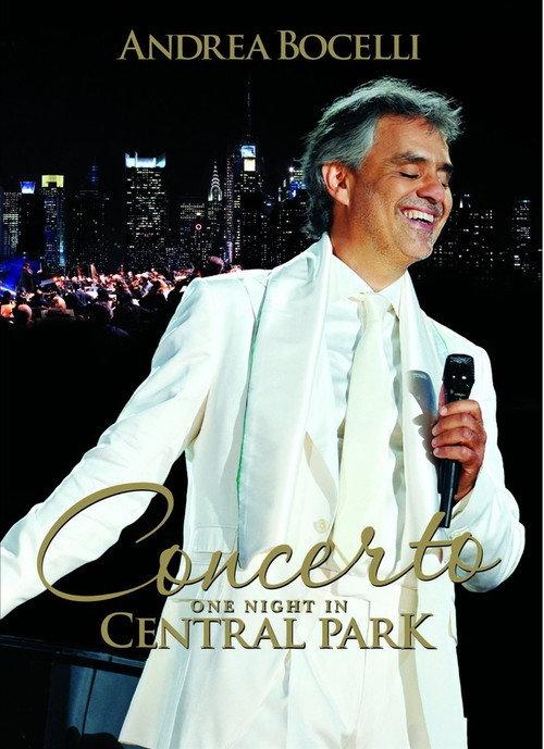 Andrea Bocelli: Concerto - One Night In Central Park 2011 official movie poster