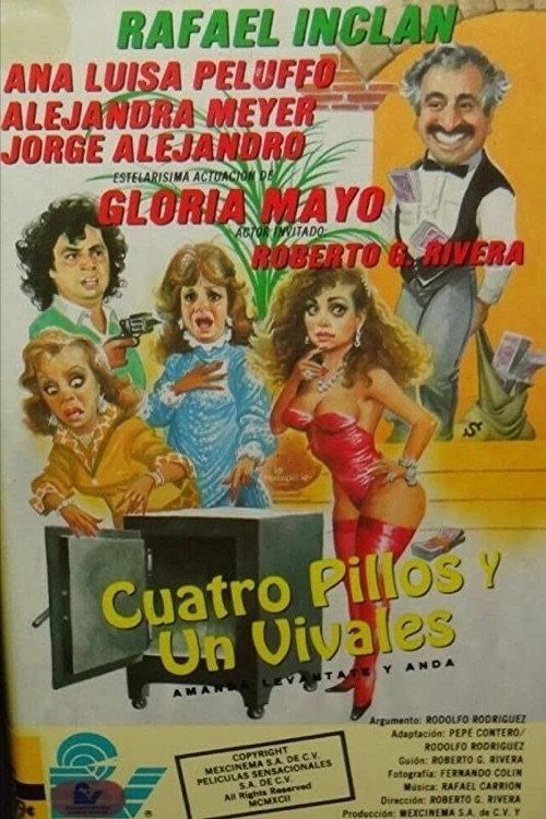 Cuatro pillos y un vivales 1991 official movie poster