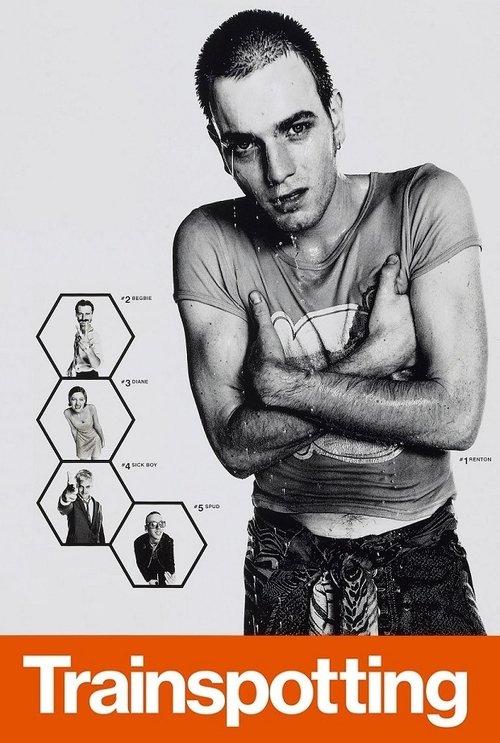 Trainspotting 1996 official movie poster