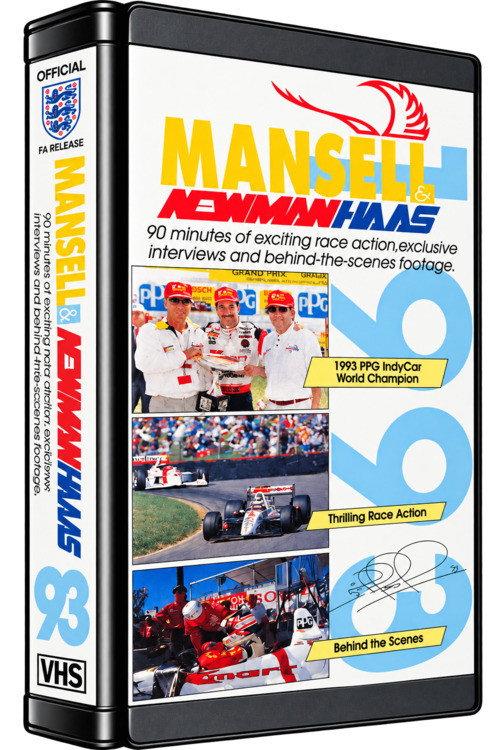 Mansell & Newman Haas 1993 1993 official movie poster