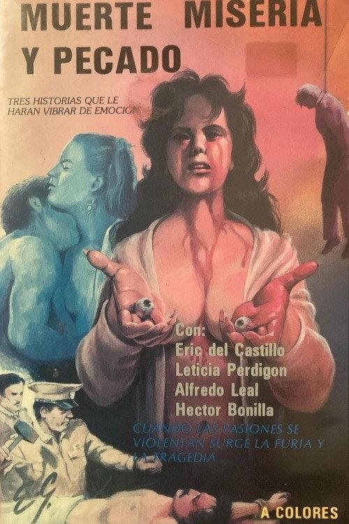 Muerte, miseria y pecado 1988 official movie poster