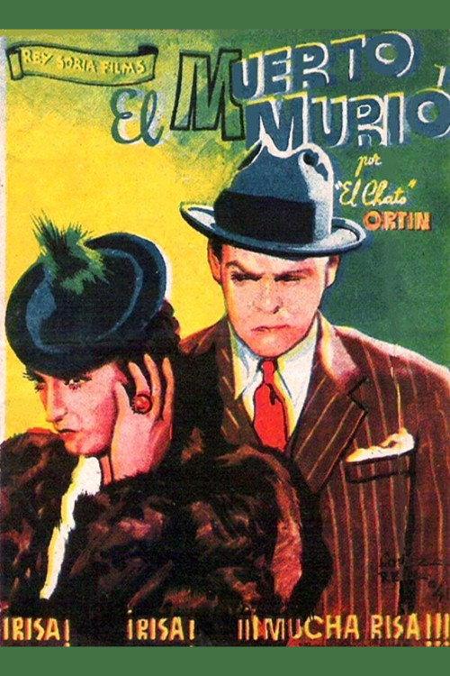 El muerto murió 1938 official movie poster
