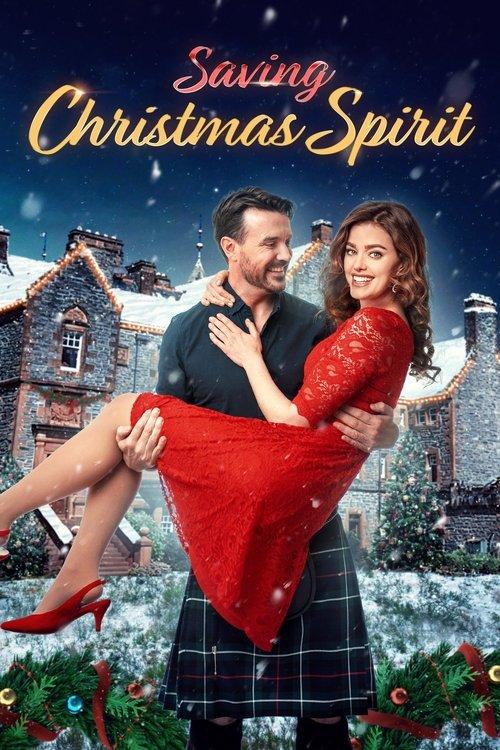 Saving Christmas Spirit 2022 official movie poster