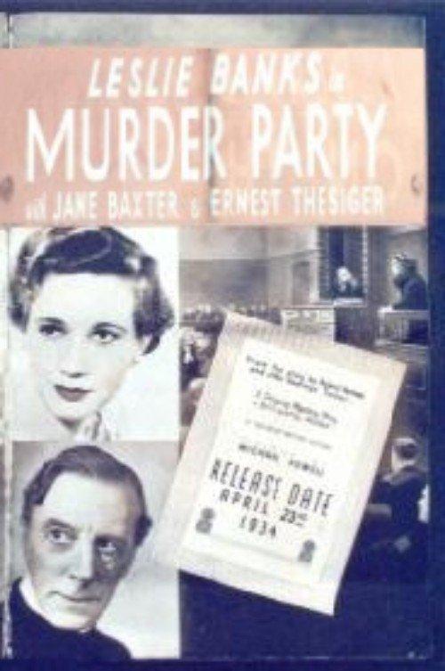 The Night of the Party 1934 official movie poster