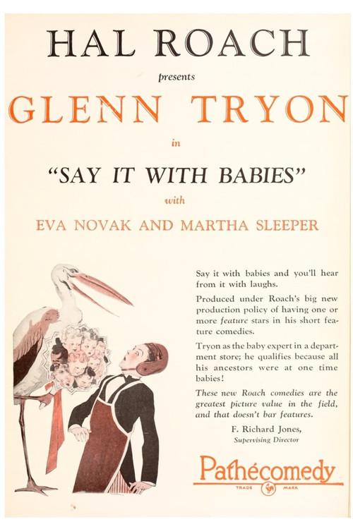 Say It with Babies 1926 official movie poster