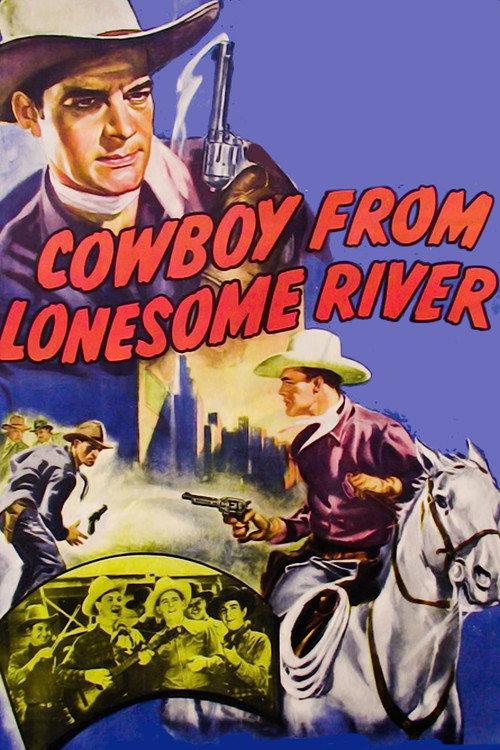 Cowboy from Lonesome River 1944 official movie poster