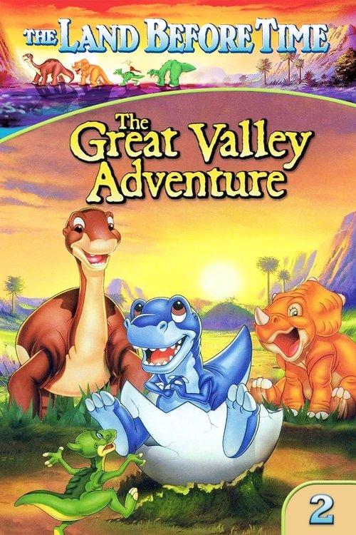 The Land Before Time II: The Great Valley Adventure 1994 official movie poster