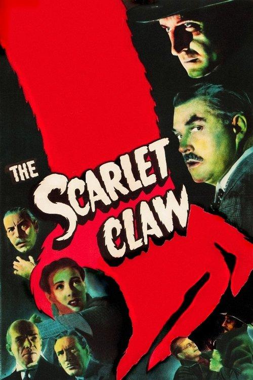 The Scarlet Claw 1944 official movie poster
