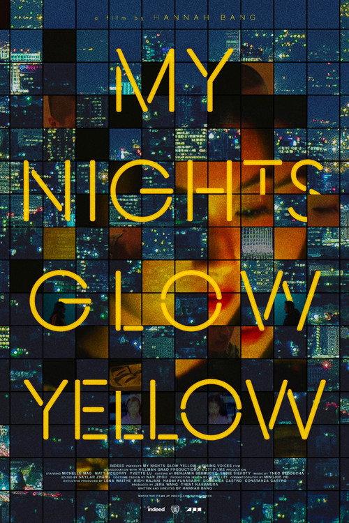 My Nights Glow Yellow 2023 official movie poster