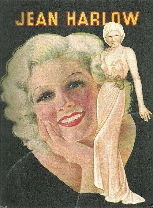 Jean Harlow: Platinum Bombshell 1996 official movie poster