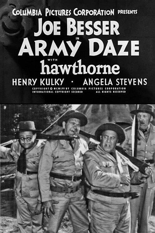 Army Daze 1956 official movie poster