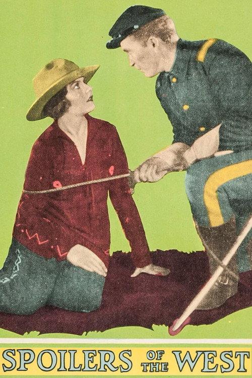 Spoilers of the West 1927 official movie poster