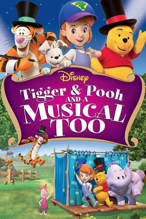 Tigger & Pooh and a Musical Too 2009 official movie poster