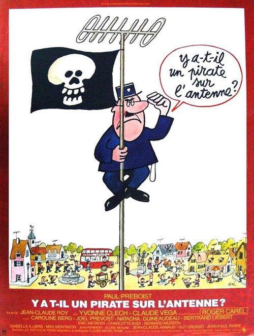 Y a-t-il un pirate sur l'antenne ? 1983 official movie poster