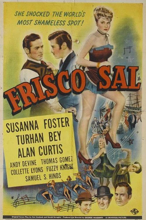 Frisco Sal 1945 official movie poster