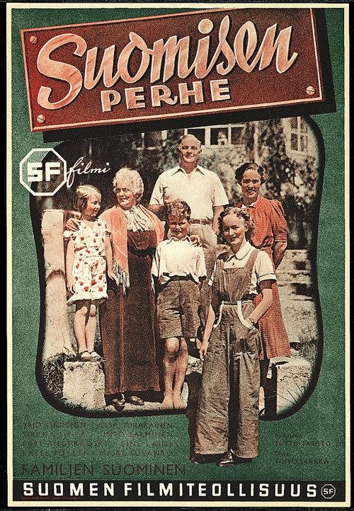 Suomisen perhe 1941 official movie poster