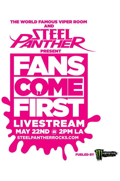 Steel Panther - Fans Come First 2021 official movie poster