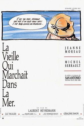 The Old Lady Who Walked in the Sea 1991 official movie poster