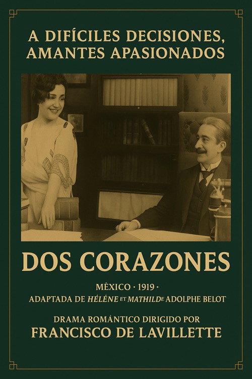 Dos corazones 1919 official movie poster