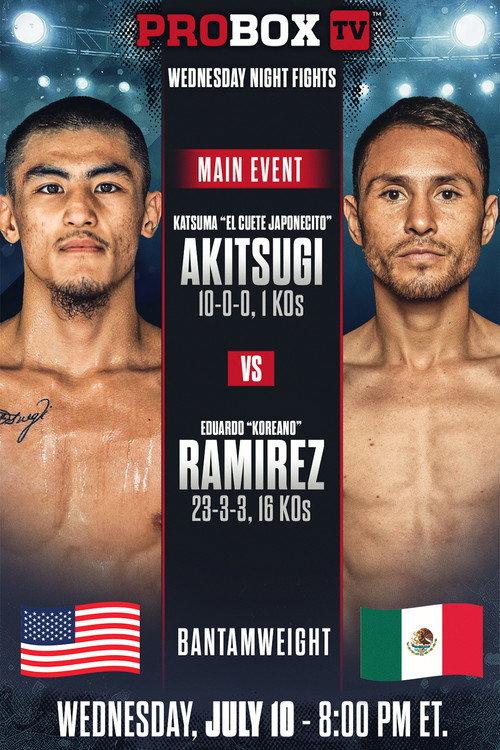 Katsuma Akitsugi vs. Eduardo Ramirez 2024 official movie poster