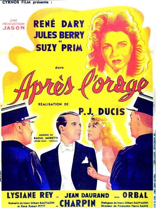 After the Storm 1941 official movie poster