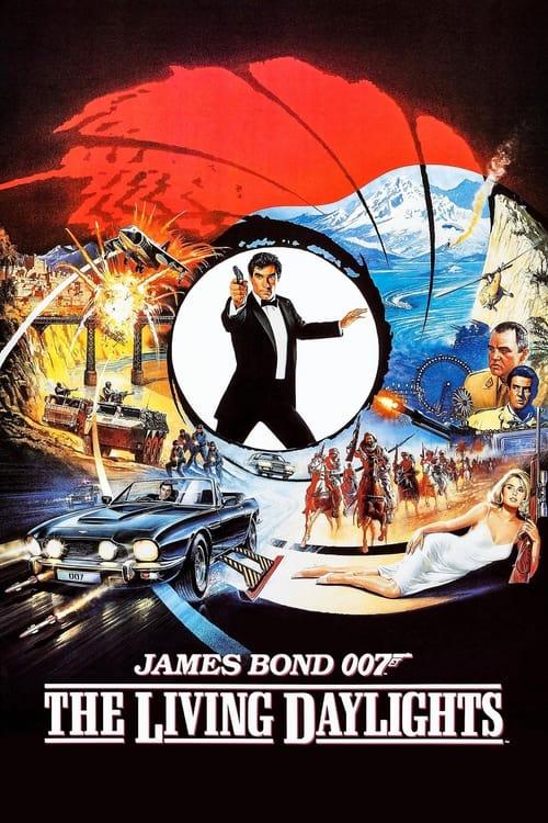 The Living Daylights 1987 official movie poster