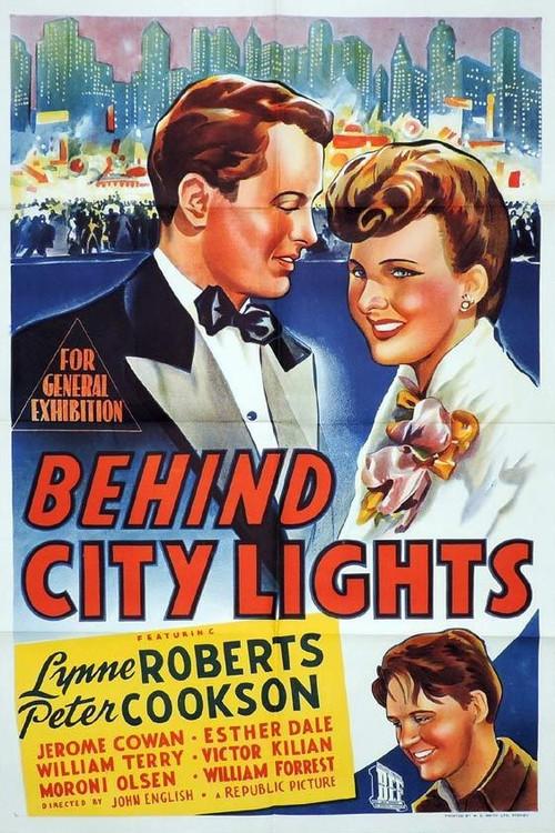 Behind City Lights 1945 official movie poster