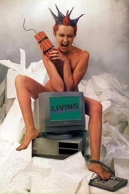 Living Dangerously 1987 official movie poster
