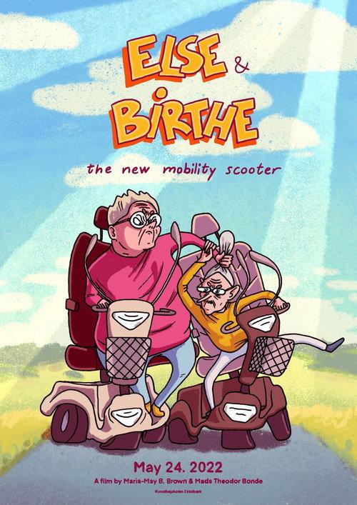 Else & Birthe - the new mobility scooter 2022 official movie poster