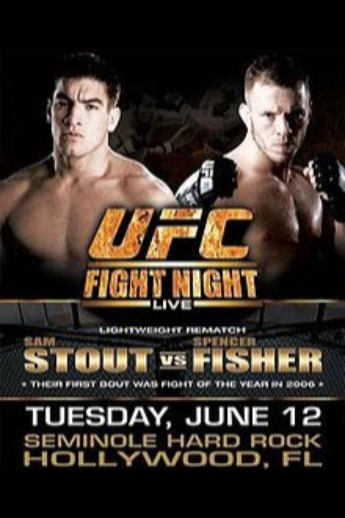 UFC Fight Night 10: Stout vs. Fisher 2007 official movie poster