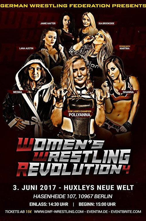 GWF Women's Wrestling Revolution 4 2017 official movie poster