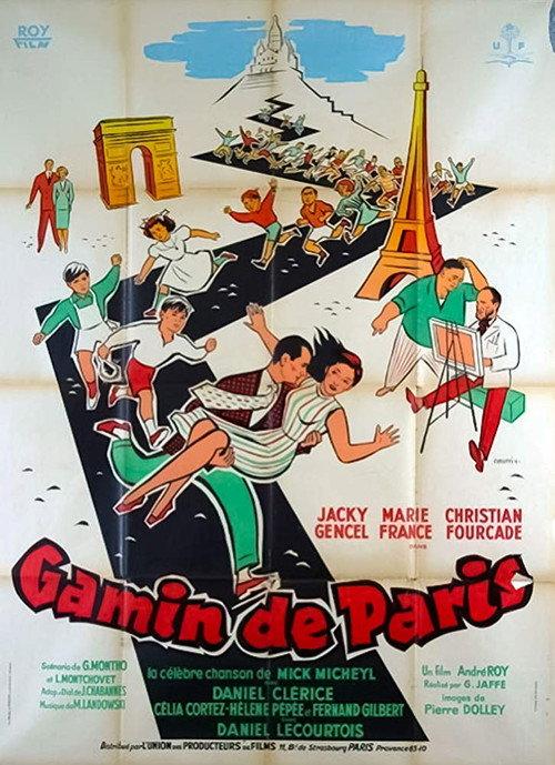 Paris Urchin 1954 official movie poster