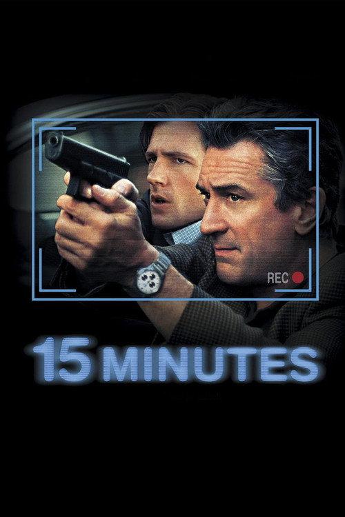 15 Minutes 2001 official movie poster