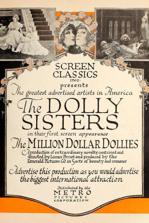 The Million Dollar Dollies 1918 official movie poster