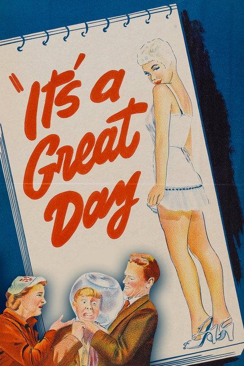 It's a Great Day 1955 official movie poster