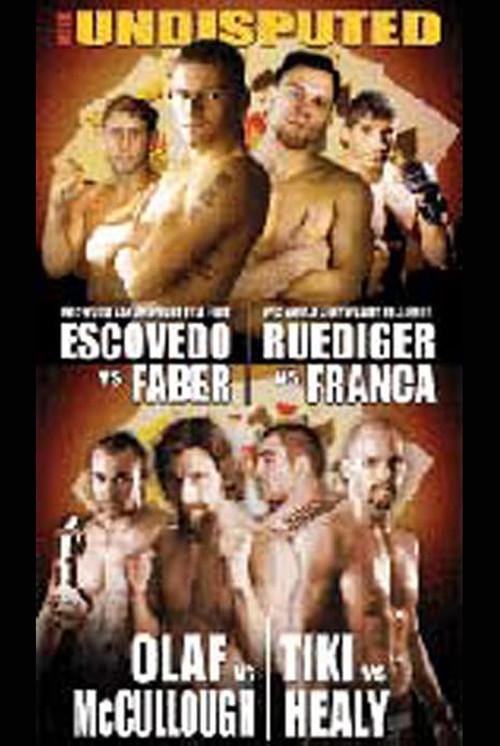 WEC 19: Undisputed 2006 official movie poster