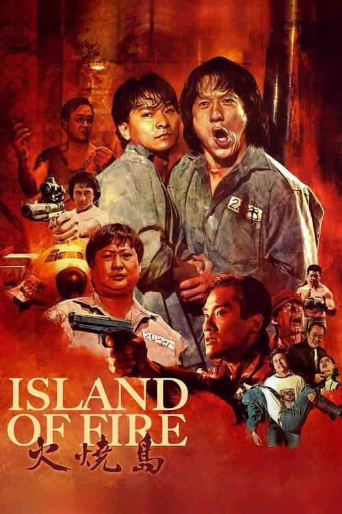 Island of Fire 1990 official movie poster
