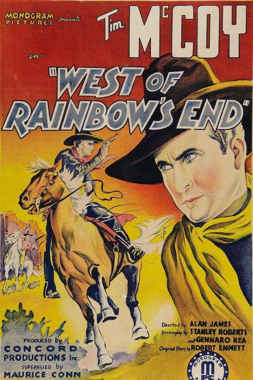 West of Rainbow's End 1938 official movie poster