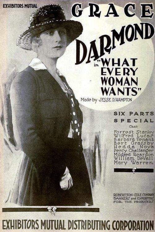 What Every Woman Wants 1919 official movie poster