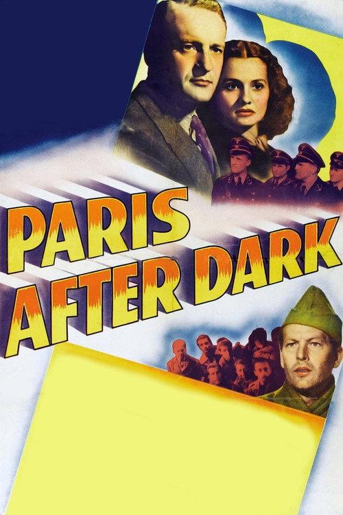 Paris After Dark 1943 official movie poster