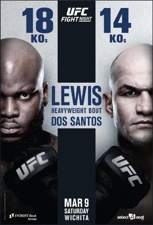 UFC Fight Night 146: Lewis vs. dos Santos 2019 official movie poster