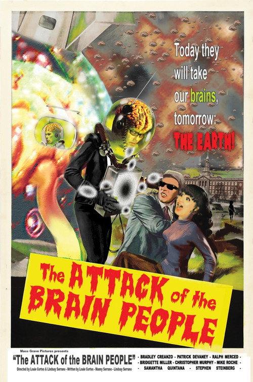 The Attack Of The Brain People 2013 official movie poster