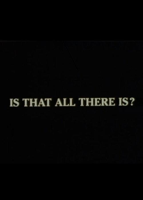Is That All There Is? 1992 official movie poster